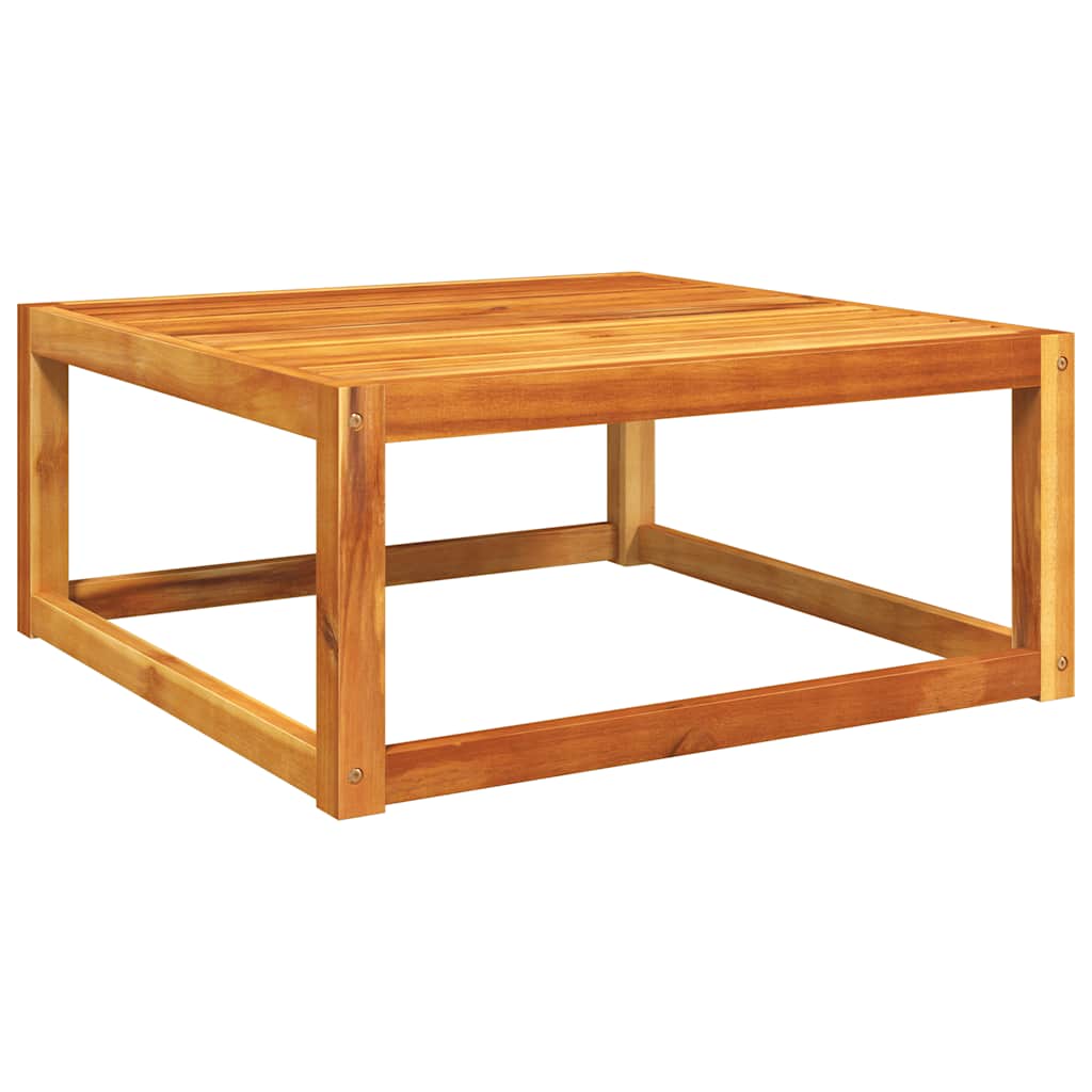 Tavolo da Giardino 65x65x29 cm in Legno Massello di Acacia | homemem39