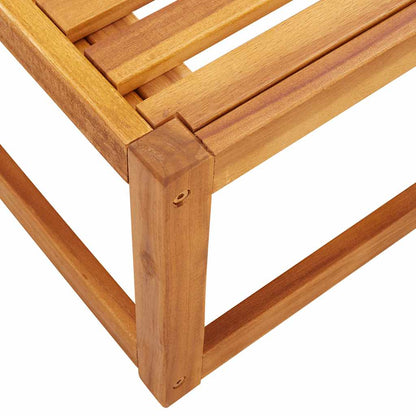 Set di divani da giardino 3 pezzi con cuscini in legno di acacia e rattan | homemem39