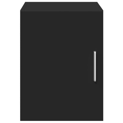 Mobile a Parete Nero 30x42,5x40 cm in Legno Multistrato | homemem39