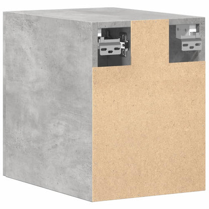 Mobile a Parete Grigio Cemento 30x42,5x40 cm Legno Multistrato | homemem39
