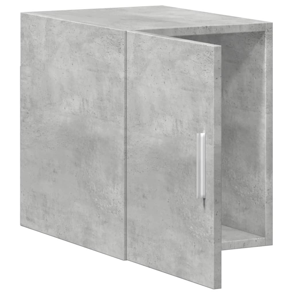 Mobile a Parete Grigio Cemento 30x42,5x40 cm Legno Multistrato | homemem39