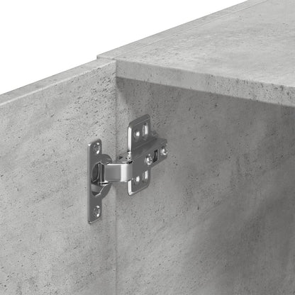 Mobile a Parete Grigio Cemento 30x42,5x40 cm Legno Multistrato | homemem39