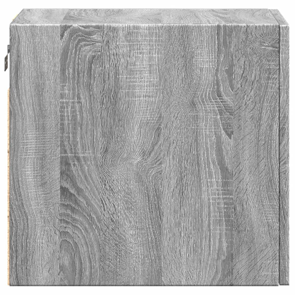 Mobile a Parete Grigio Sonoma 30x42,5x40cm in Legno Multistrato - homemem39