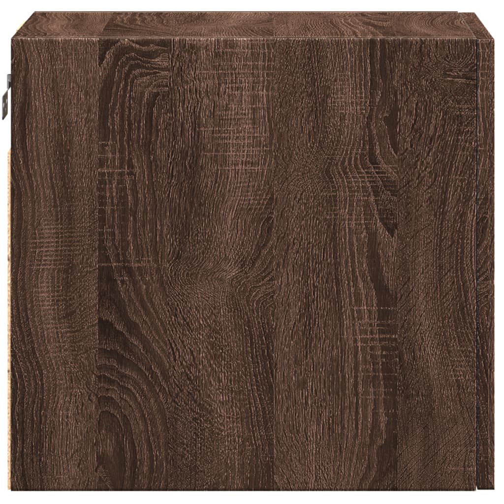Mobile a Parete Rovere Marrone 30x42,5x40cm Legno Multistrato - homemem39