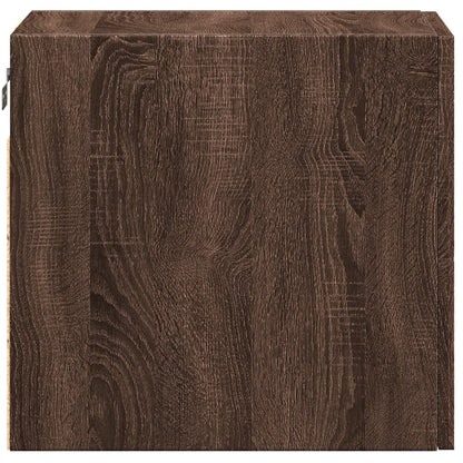 Mobile a Parete Rovere Marrone 30x42,5x40cm Legno Multistrato - homemem39