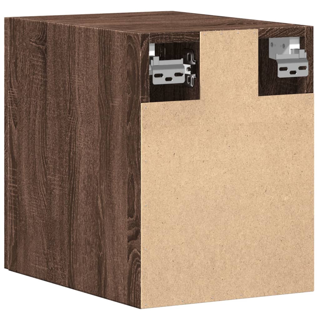Mobile a Parete Rovere Marrone 30x42,5x40cm Legno Multistrato - homemem39