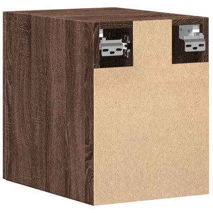 Mobile a Parete Rovere Marrone 30x42,5x40cm Legno Multistrato - homemem39