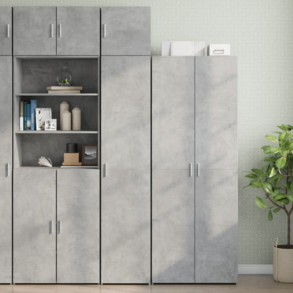 Mobile a Parete Grigio Cemento 40x42,5x40 cm Legno Multistrato - homemem39