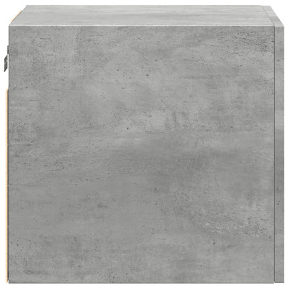 Mobile a Parete Grigio Cemento 40x42,5x40 cm Legno Multistrato - homemem39