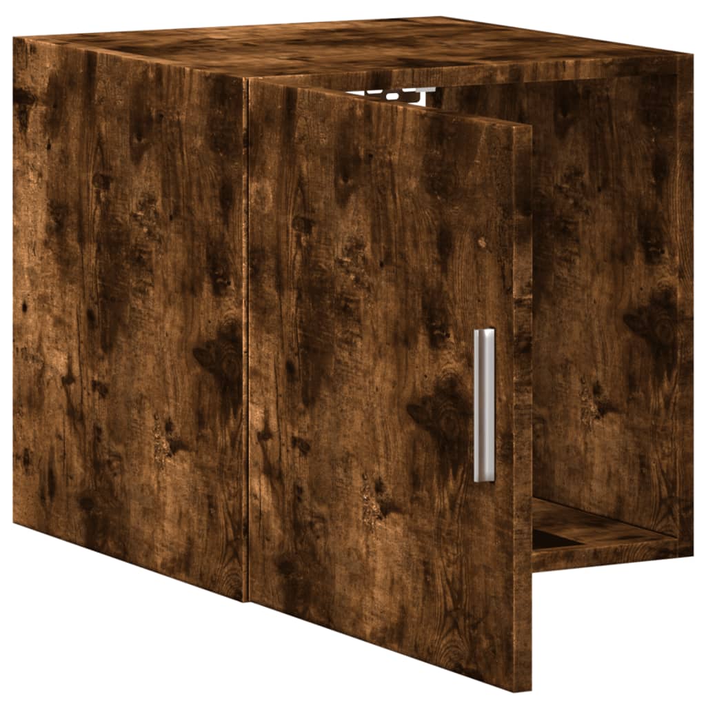 Mobile a Parete Rovere Fumo 40x42,5x40 cm in Legno Multistrato - homemem39