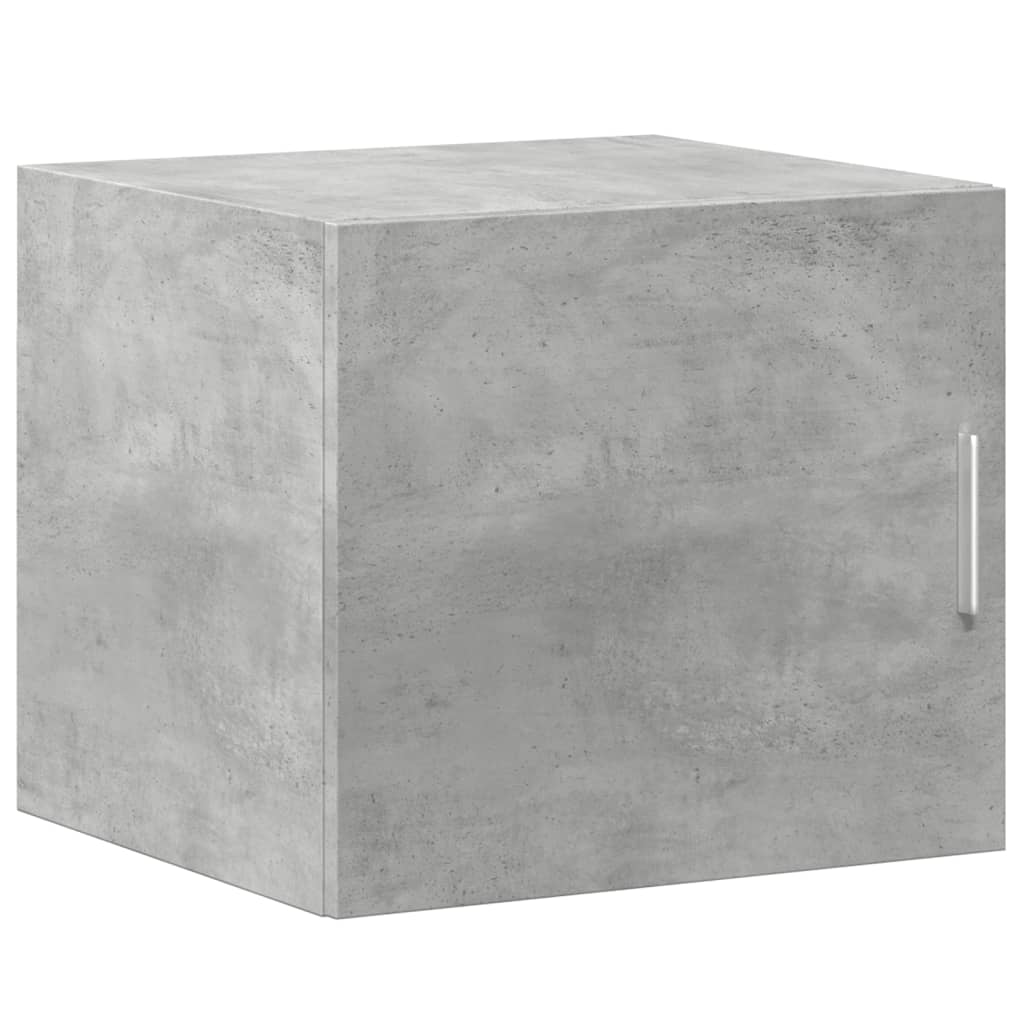 Mobile a Parete Grigio Cemento 45x42,5x40 cm Legno Multistrato - homemem39