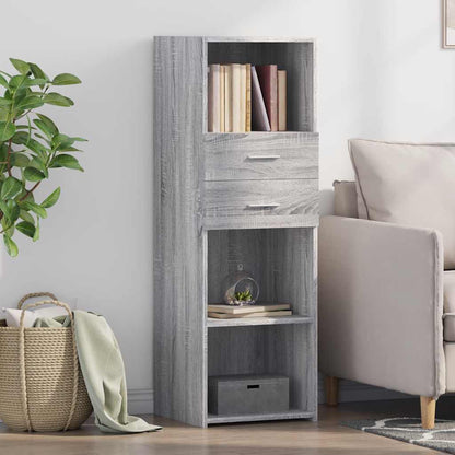 Credenza Grigio Sonoma 40x42,5x124 cm in Legno Multistrato - homemem39