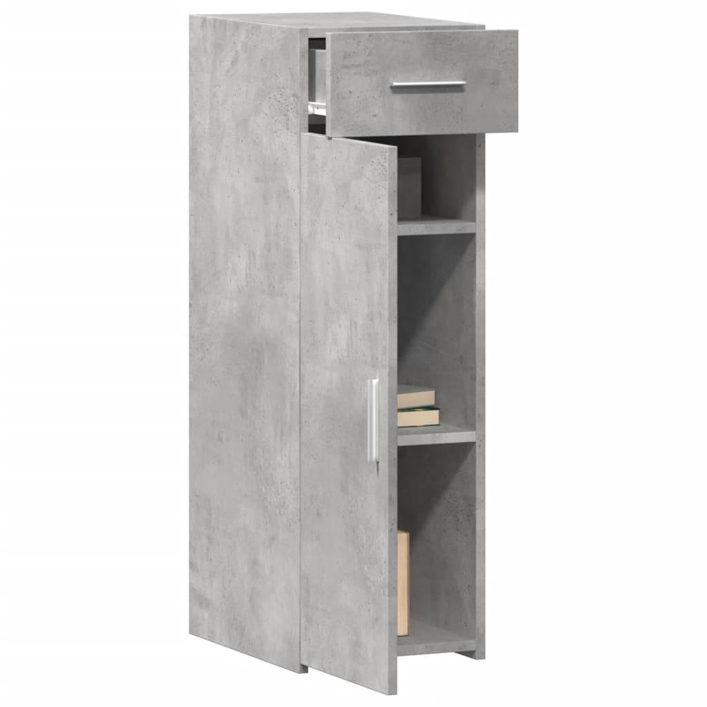 Credenza Grigio Cemento 30x42,5x93 cm in Legno Multistrato - homemem39