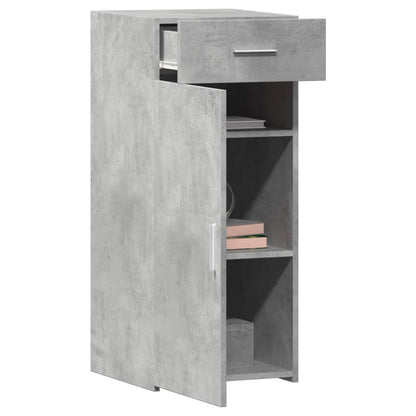Credenza Grigio Cemento 40x42,5x93 cm in Legno Multistrato - homemem39