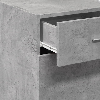Credenza Grigio Cemento 40x42,5x93 cm in Legno Multistrato - homemem39