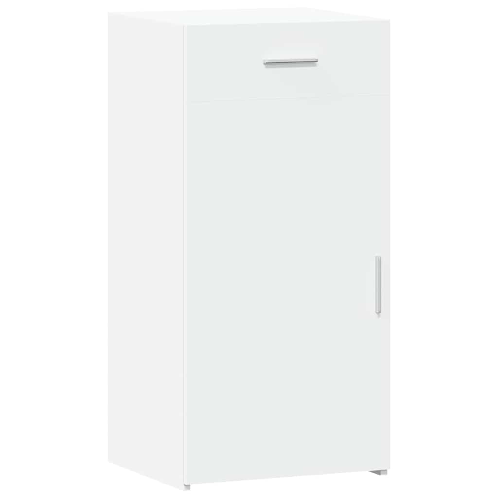 Credenza Bianca 45x42,5x93 cm in Legno Multistrato - homemem39