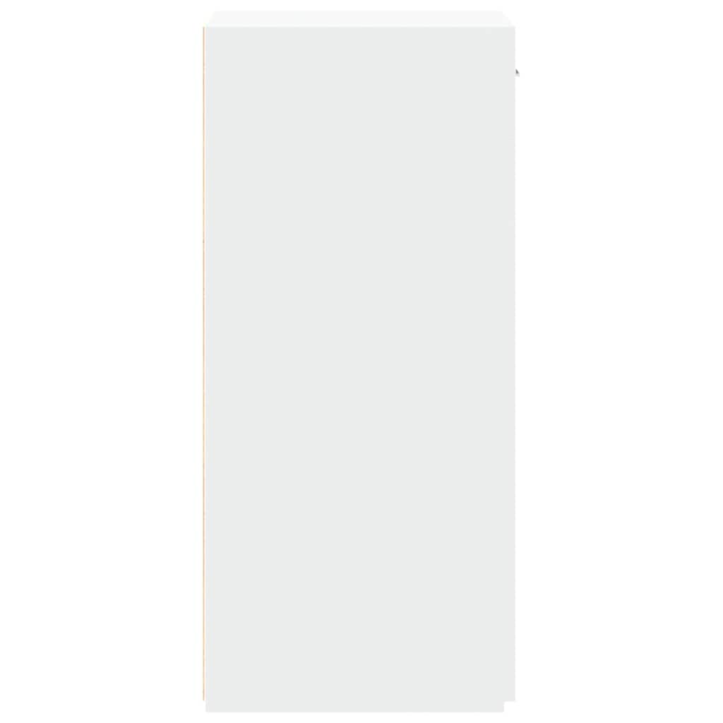 Credenza Bianca 45x42,5x93 cm in Legno Multistrato - homemem39
