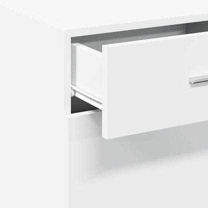 Credenza Bianca 45x42,5x93 cm in Legno Multistrato - homemem39