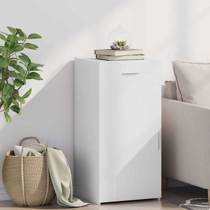 Credenza Bianca 45x42,5x93 cm in Legno Multistrato - homemem39