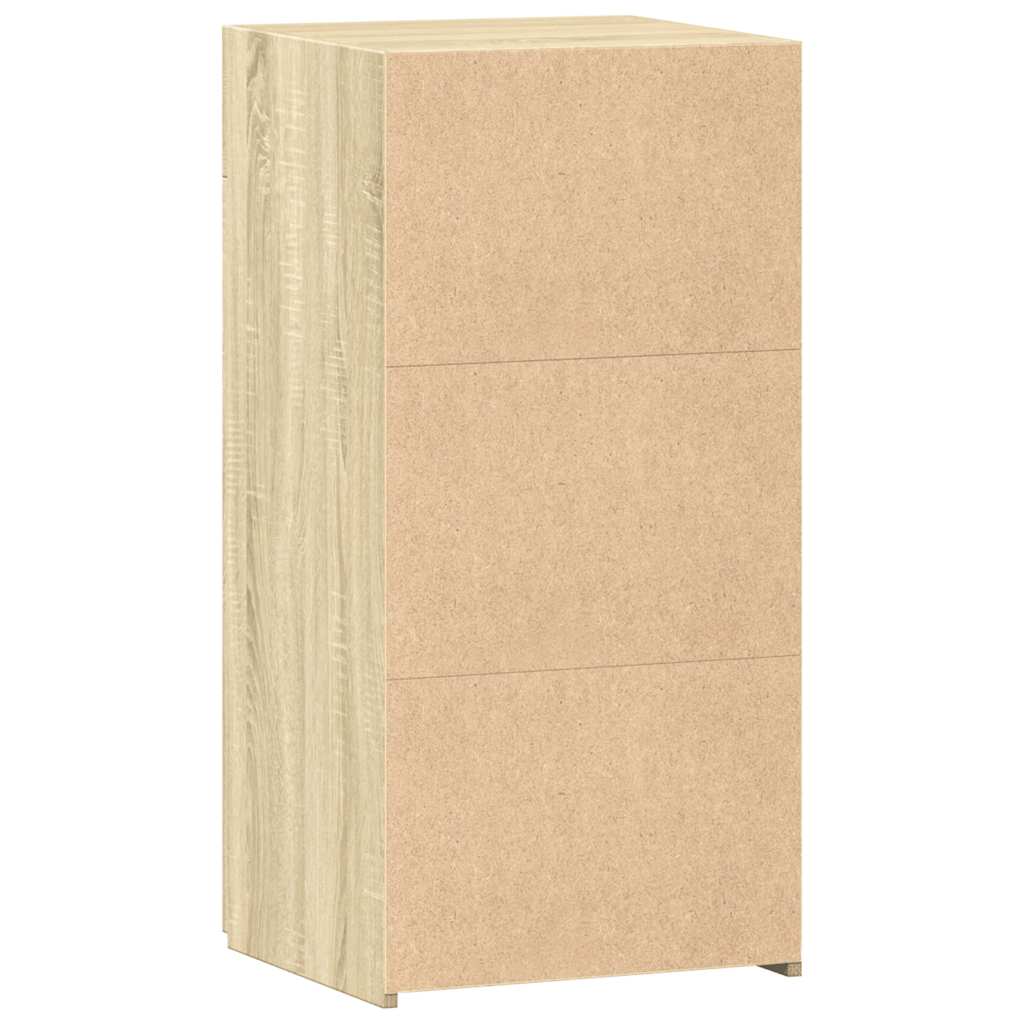 Credenza Rovere Sonoma 45x42,5x93 cm in Legno Multistrato - homemem39