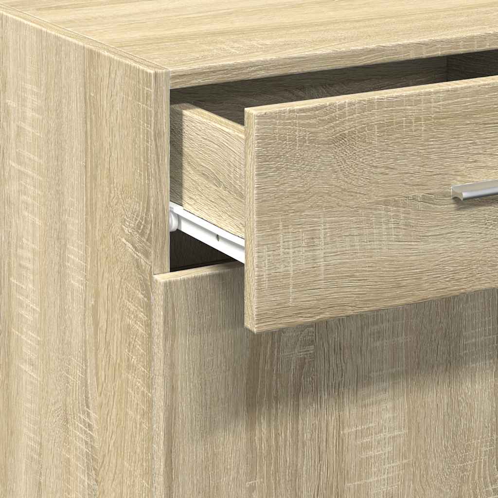 Credenza Rovere Sonoma 45x42,5x93 cm in Legno Multistrato - homemem39