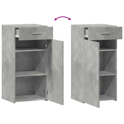 Credenza Grigio Cemento 45x42,5x93 cm in Legno Multistrato - homemem39