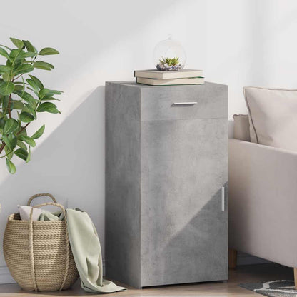 Credenza Grigio Cemento 45x42,5x93 cm in Legno Multistrato - homemem39