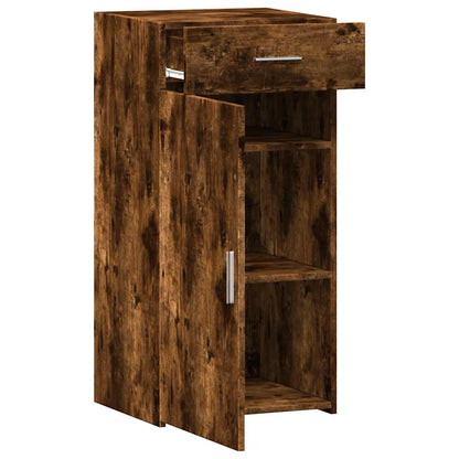 Credenza Rovere Fumo 45x42,5x93 cm in Legno Multistrato - homemem39