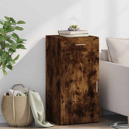 Credenza Rovere Fumo 45x42,5x93 cm in Legno Multistrato - homemem39