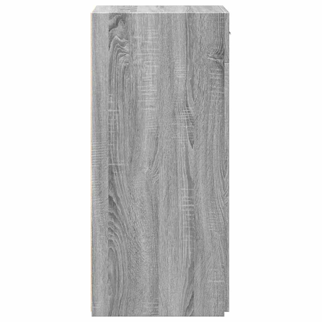 Credenza Grigio Sonoma 45x42,5x93 cm in Legno Multistrato - homemem39