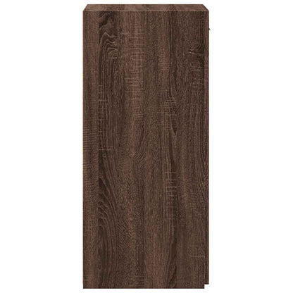 Credenza Rovere Marrone 45x42,5x93 cm in Legno Multistrato - homemem39