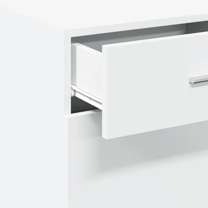 Credenza Bianca 50x42,5x93 cm in Legno Multistrato - homemem39