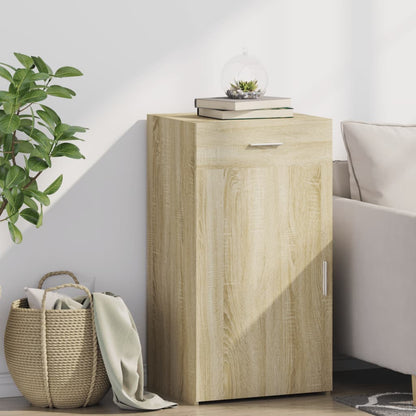 Credenza Rovere Sonoma 50x42,5x93 cm in Legno Multistrato - homemem39
