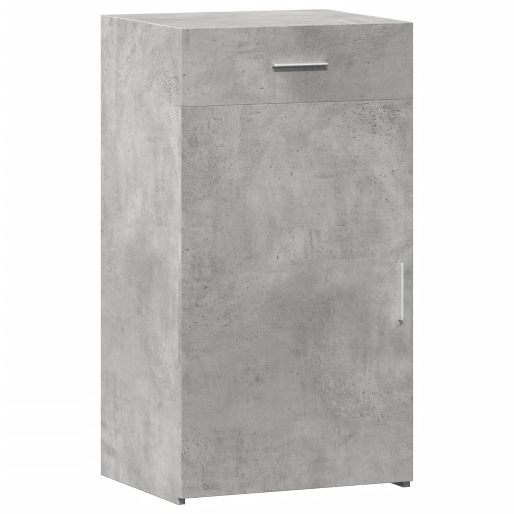 Credenza Grigio Cemento 50x42,5x93 cm in Legno Multistrato - homemem39