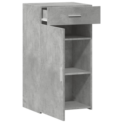 Credenza Grigio Cemento 50x42,5x93 cm in Legno Multistrato - homemem39