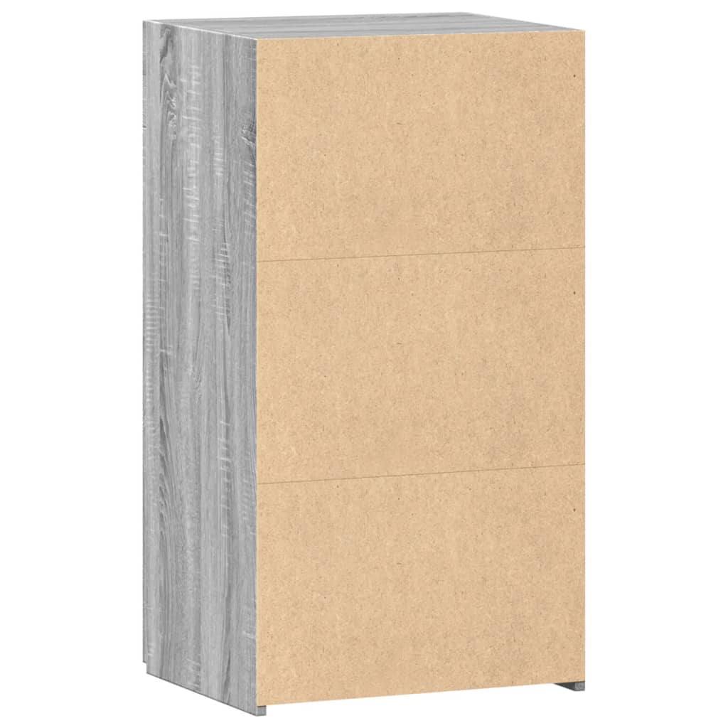 Credenza Grigio Sonoma 50x42,5x93 cm in Legno Multistrato - homemem39