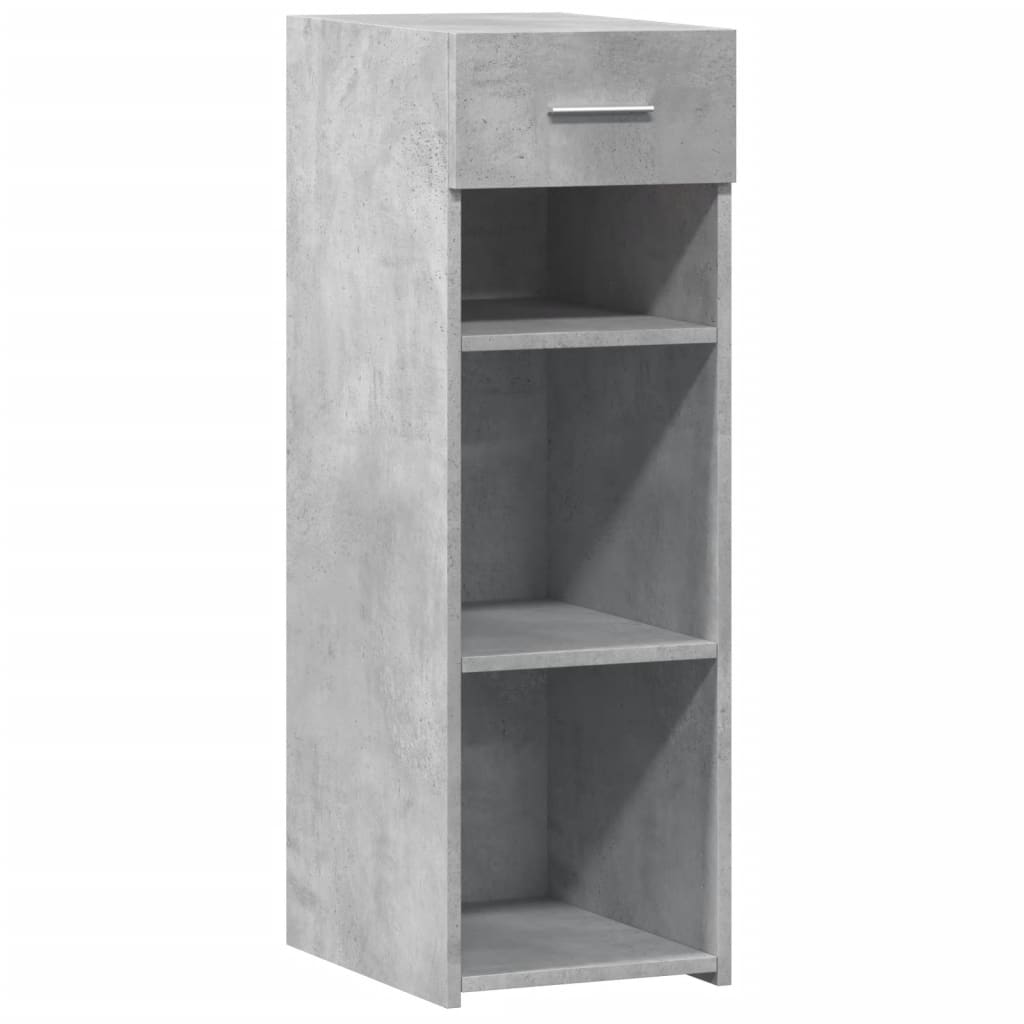 Credenza Grigio Cemento 30x42,5x93 cm in Legno Multistrato - homemem39