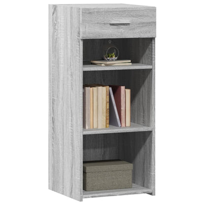 Credenza Grigio Sonoma 40x42,5x93 cm in Legno Multistrato - homemem39