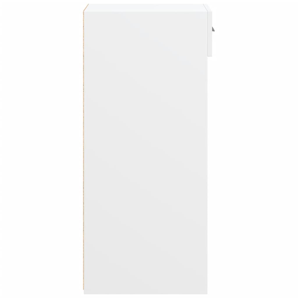 Credenza Bianca 45x42,5x93 cm in Legno Multistrato - homemem39