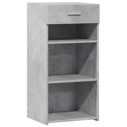 Credenza Grigio Cemento 45x42,5x93 cm in Legno Multistrato - homemem39