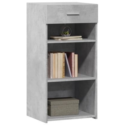 Credenza Grigio Cemento 45x42,5x93 cm in Legno Multistrato - homemem39