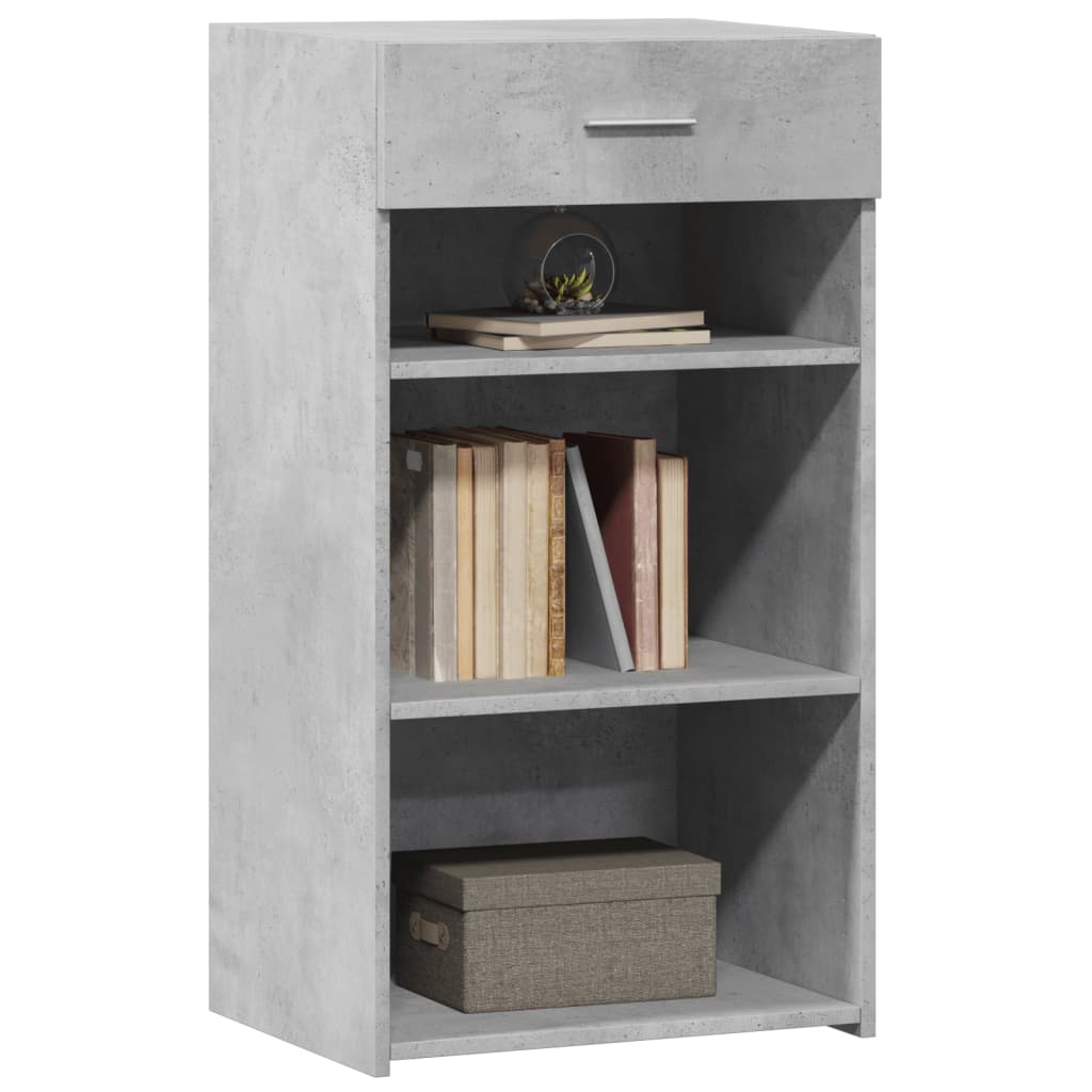 Credenza Grigio Cemento 50x42,5x93 cm in Legno Multistrato - homemem39