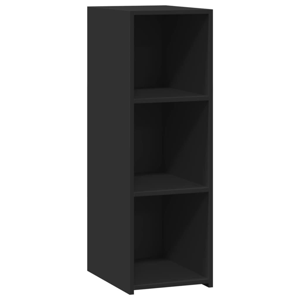 Credenza Nera 30x41x93 cm in Legno Multistrato - homemem39