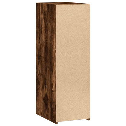 Credenza Rovere Fumo 30x41x93 cm in Legno Multistrato - homemem39