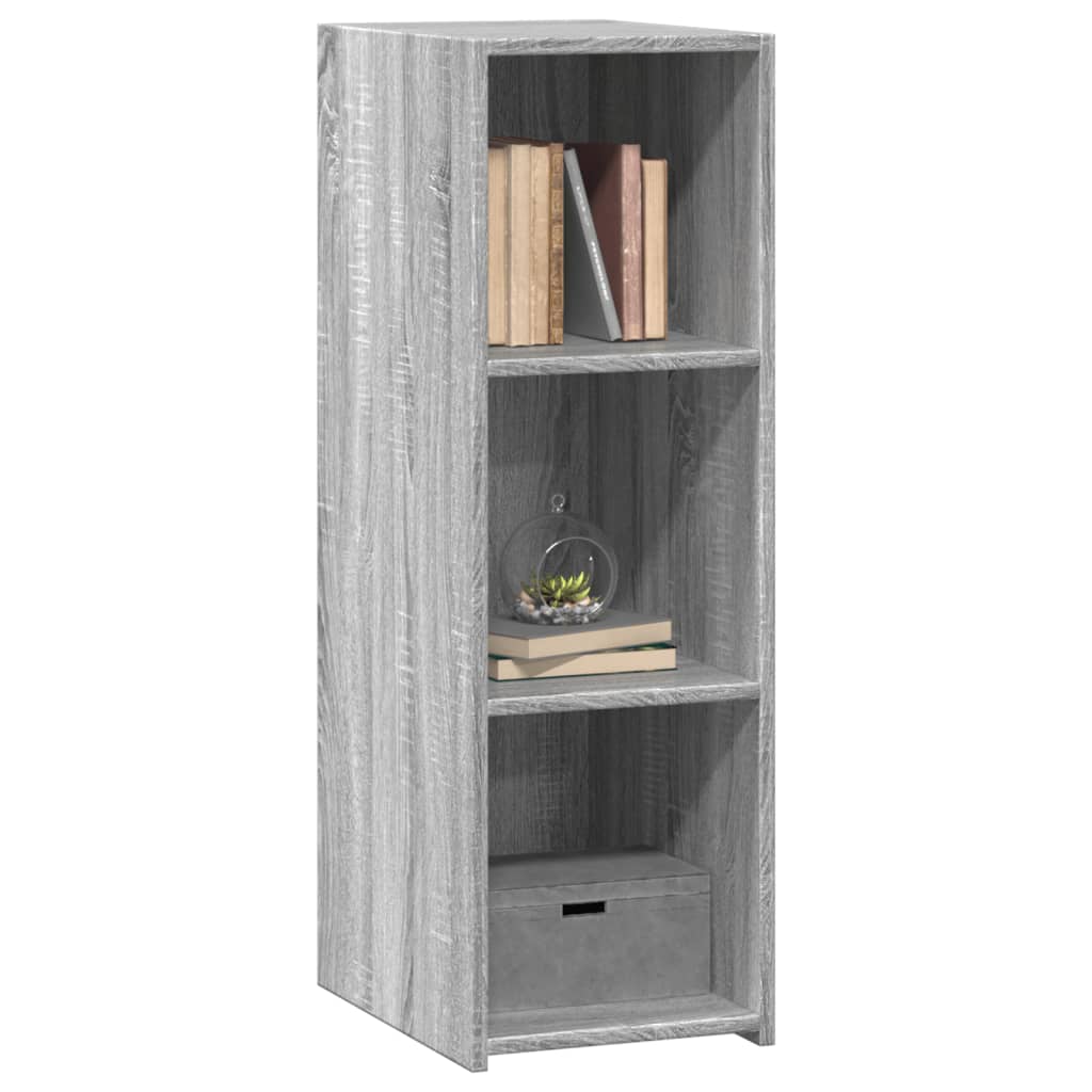 Credenza Grigio Sonoma 30x41x93 cm in Legno Multistrato - homemem39
