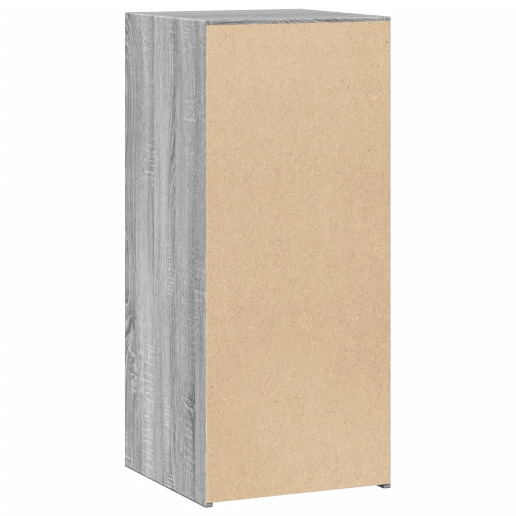 Credenza Grigio Sonoma 40x41x93 cm in Legno Multistrato - homemem39