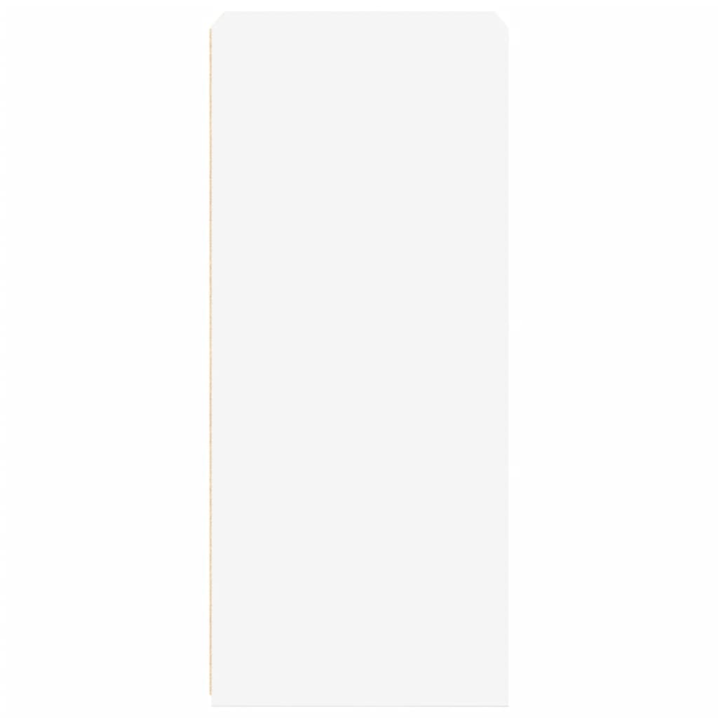 Credenza Bianca 45x41x93 cm in Legno Multistrato - homemem39