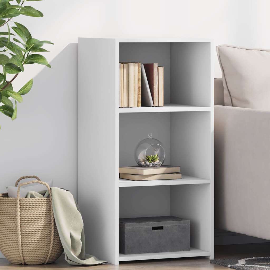 Credenza Bianca 45x41x93 cm in Legno Multistrato - homemem39