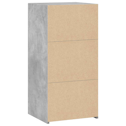 Credenza Grigio Cemento 45x41x93 cm in Legno Multistrato - homemem39