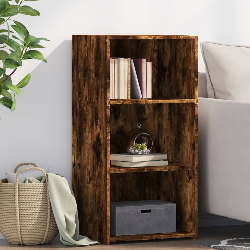 Credenza Rovere Fumo 45x41x93 cm in Legno Multistrato - homemem39